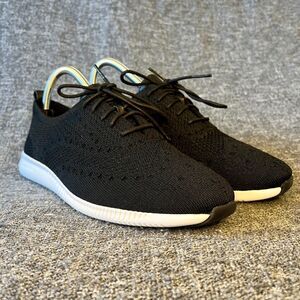 Cole Haan 2.ZeroGrand Stitchlite Womens Size 8.5 Black White Casual Oxford Shoes